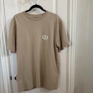 100% AUTHENTIC CHRISTIAN DIOR MEN'S LOGO T SHIRT